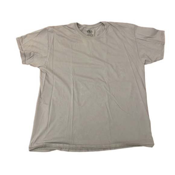 Athletic Works cotton s/s tee in taupe. Size L. GUC - Picture 1 of 3
